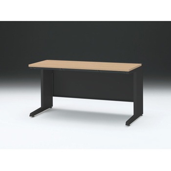 CZRデスク 対向配線用平机 センター引出し付 L脚 W1400×D700<配送時組立サービス付> イトーキ