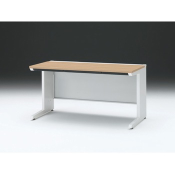 CZRデスク 対向配線用平机 センター引出し付 L脚 W1400×D700<配送時組立サービス付> イトーキ