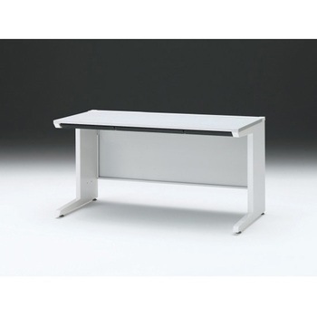 CZRデスク 対向配線用平机 センター引出し付 L脚 W1400×D700<配送時組立サービス付> イトーキ