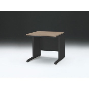 CZRデスク 対向配線用平机 センター引出し付 L脚 W800×D800<配送時組立サービス付> イトーキ