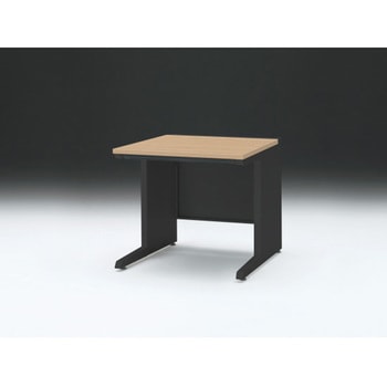 CZRデスク 対向配線用平机 センター引出し付 L脚 W800×D800<配送時組立サービス付> イトーキ