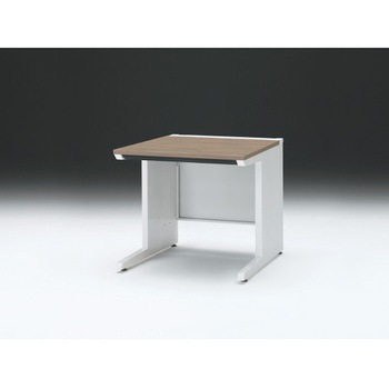 CZRデスク 対向配線用平机 センター引出し付 L脚 W800×D800<配送時組立サービス付> イトーキ