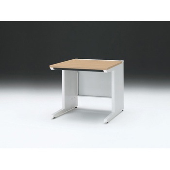 CZRデスク 対向配線用平机 センター引出し付 L脚 W800×D800<配送時組立サービス付> イトーキ