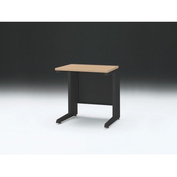 CZRデスク 対向配線用平机 センター引出しなし L脚 W700×D600<配送時組立サービス付> - イトーキ