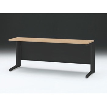 CZRデスク 対向配線用平机 センター引出しなし L脚 W1800×D600<配送時組立サービス付> イトーキ