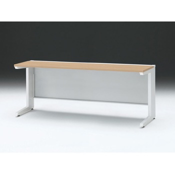 CZRデスク 対向配線用平机 センター引出しなし L脚 W1800×D600<配送時組立サービス付> イトーキ