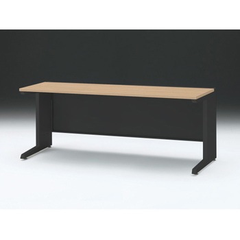 CZRデスク 対向配線用平机 センター引出しなし L脚 W1800×D700<配送時組立サービス付> - イトーキ