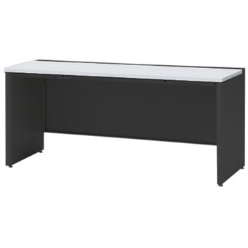 CZRデスク 対向配線用平机 センター引出し付 パネル脚 W1600×D600<配送時組立サービス付> イトーキ