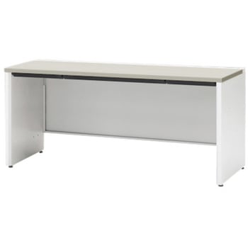 CZRデスク 対向配線用平机 センター引出し付 パネル脚 W1600×D600<配送時組立サービス付> イトーキ