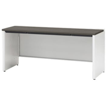 CZRデスク 対向配線用平机 センター引出し付 パネル脚 W1600×D600<配送時組立サービス付> イトーキ