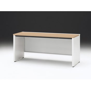 CZRデスク 対向配線用平机 センター引出し付 パネル脚 W1600×D600<配送時組立サービス付> イトーキ