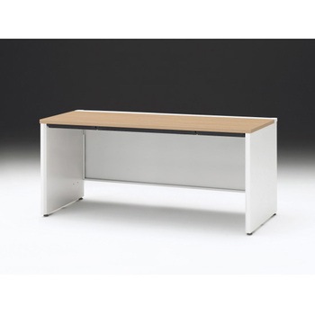 CZRデスク 対向配線用平机 センター引出し付 パネル脚 W1600×D700<配送時組立サービス付> イトーキ