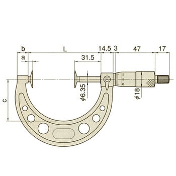 得価高評価歯厚マイクロメータ（275-300mm)　GMA-300　ミツトヨ　MITSUTOYO　ノギス　3z0351　★送料無料★[その他 アクセサリー] ノギス、マイクロメーター