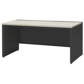 CZRデスク 対向配線用平机 センター引出し付 パネル脚 W1500×D800<配送時組立サービス付> イトーキ