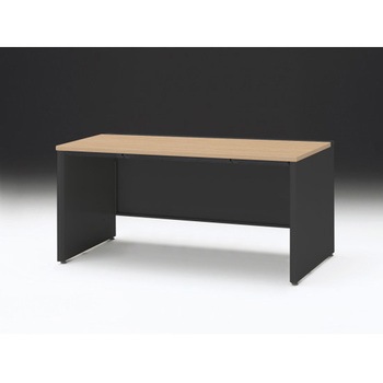 CZRデスク 対向配線用平机 センター引出し付 パネル脚 W1500×D800<配送時組立サービス付> イトーキ