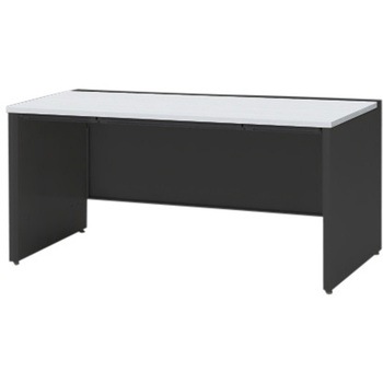 CZRデスク 対向配線用平机 センター引出し付 パネル脚 W1500×D800<配送時組立サービス付> イトーキ