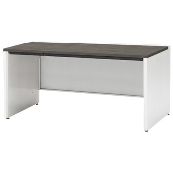 CZRデスク 対向配線用平机 センター引出し付 パネル脚 W1500×D800<配送時組立サービス付> イトーキ