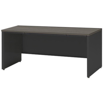 CZRデスク 対向配線用平机 センター引出し付 パネル脚 W1600×D800<配送時組立サービス付> - イトーキ