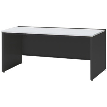 CZRデスク 対向配線用平机 センター引出し付 パネル脚 W1600×D800<配送時組立サービス付> - イトーキ