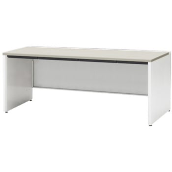 CZRデスク 対向配線用平机 センター引出し付 パネル脚 W1800×D800<配送時組立サービス付> イトーキ