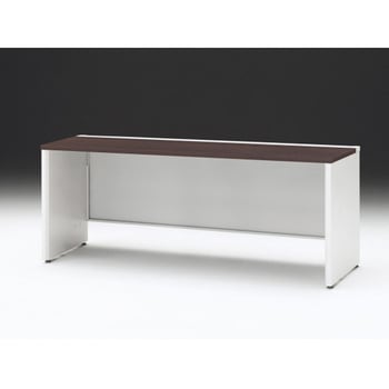 CZRデスク 対向配線用平机 センター引出しなし パネル脚 W1800×D600<配送時組立サービス付> イトーキ