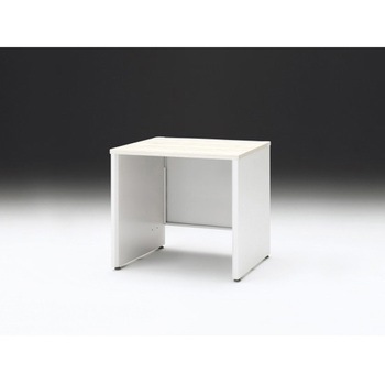 CZRデスク 対向配線用平机 センター引出しなし パネル脚 W800×D700<配送時組立サービス付> イトーキ