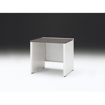 CZRデスク 対向配線用平机 センター引出しなし パネル脚 W800×D700<配送時組立サービス付> イトーキ