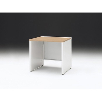 CZRデスク 対向配線用平机 センター引出しなし パネル脚 W800×D700<配送時組立サービス付> イトーキ