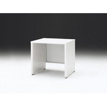 CZRデスク 対向配線用平机 センター引出しなし パネル脚 W800×D700<配送時組立サービス付> イトーキ