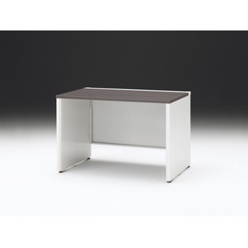 CZRデスク 対向配線用平机 センター引出しなし パネル脚 W1100×D700<配送時組立サービス付> イトーキ