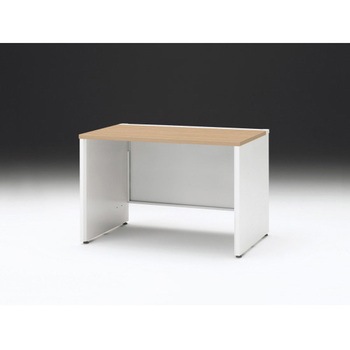 CZRデスク 対向配線用平机 センター引出しなし パネル脚 W1100×D700<配送時組立サービス付> イトーキ