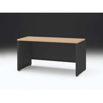 CZRデスク 対向配線用平机 センター引出しなし パネル脚 W1400×D700<配送時組立サービス付> イトーキ