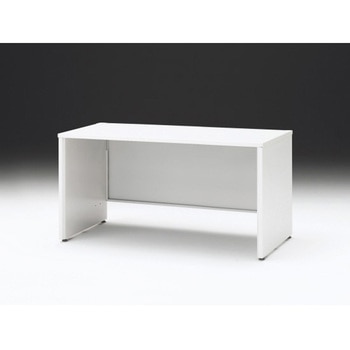 CZRデスク 対向配線用平机 センター引出しなし パネル脚 W1400×D700<配送時組立サービス付> イトーキ