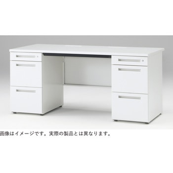 CZR TypeS 両袖デスク 浅型センター引出し付 W1400×D800<配送時組立サービス付> イトーキ