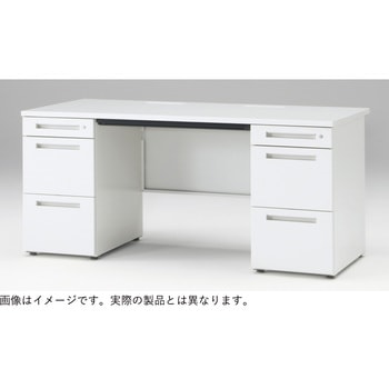 CZR TypeS 両袖デスク 浅型センター引出し付 W1400×D800<配送時組立サービス付> イトーキ