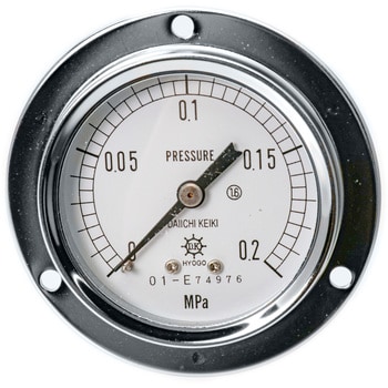 汎用圧力計(D型埋め込みΦ60) 第一計器 【通販モノタロウ】