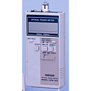 光パワーメータ 三和電気計器 光 通信測定器 通販モノタロウ Opm 360