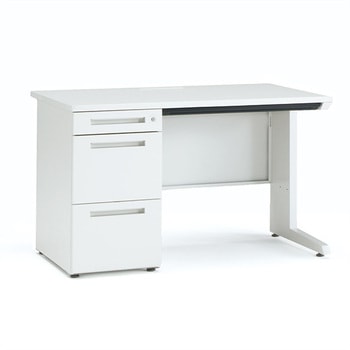 CZR TypeS 片袖デスク 左袖型 浅型センター引出し付 W1500×D700<配送時組立サービス付> イトーキ