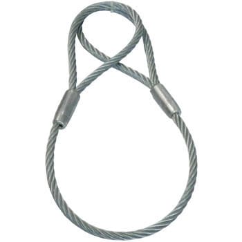 台付ワイヤー(荷締/引っ張り専用) オーエッチ工業 ワイヤースリング