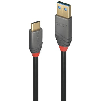 LINDY ANTHRA LINE USB3.2 Gen2 Type-C to Type-Aケーブル+PDスマートチップ LINDY