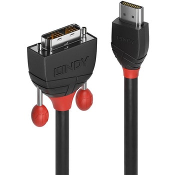 LINDY BLACK LINE HDMI Type-A to DVI-Dシングルリンク ケーブル LINDY