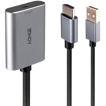 LINDY HDMI 2.0 to USB Type-C アクティブ変換アダプタ LINDY