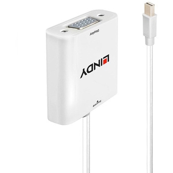 LINDY Mini DisplayPort to VGA オス/メス アクティブアダプタ LINDY