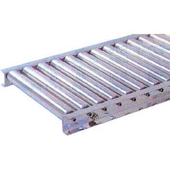 (運賃見積り)(直送品)TS ステンレス製ローラコンベヤφ38.1-W400XP50X2000L SU38-400520 Web専用ローラコンベヤ | オークラ輸送機株式会社