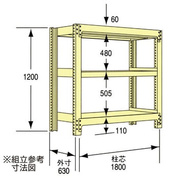 中量ラック(中量5Mタイプ) 瀬戸内スチール(原田鋼業)