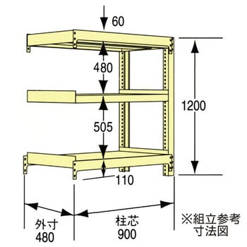中量ラック(中量5Mタイプ) 瀬戸内スチール(原田鋼業)