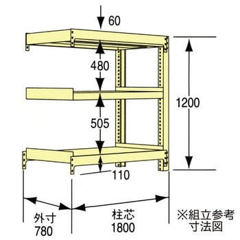 中量ラック(中量5Mタイプ) 瀬戸内スチール(原田鋼業)