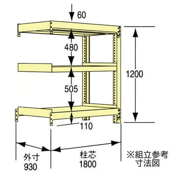 中量ラック(中量5Mタイプ) 瀬戸内スチール(原田鋼業)