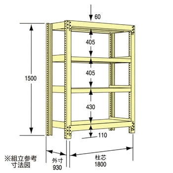 中量ラック(中量5Mタイプ) 瀬戸内スチール(原田鋼業)