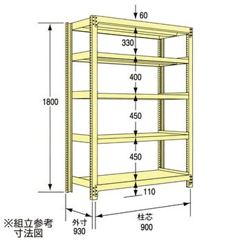 中量ラック(中量5Mタイプ) 瀬戸内スチール(原田鋼業)